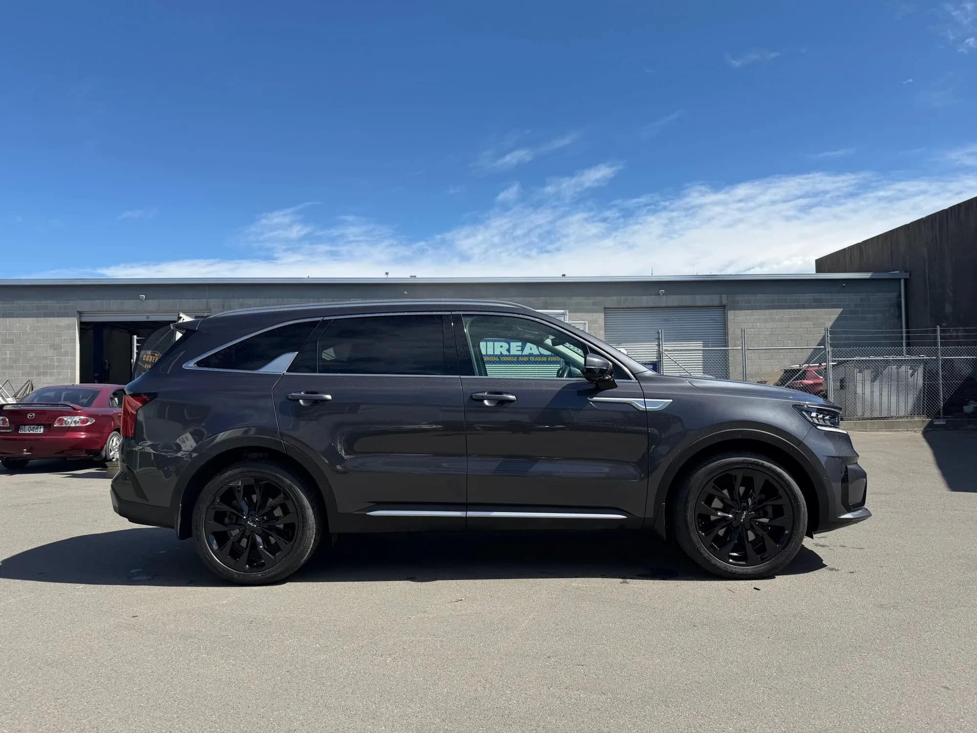 Finished wheel painting result